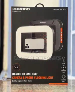 Porodo Hand Held Ring Grip