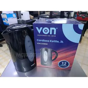 VON Cordless Kettle 3l