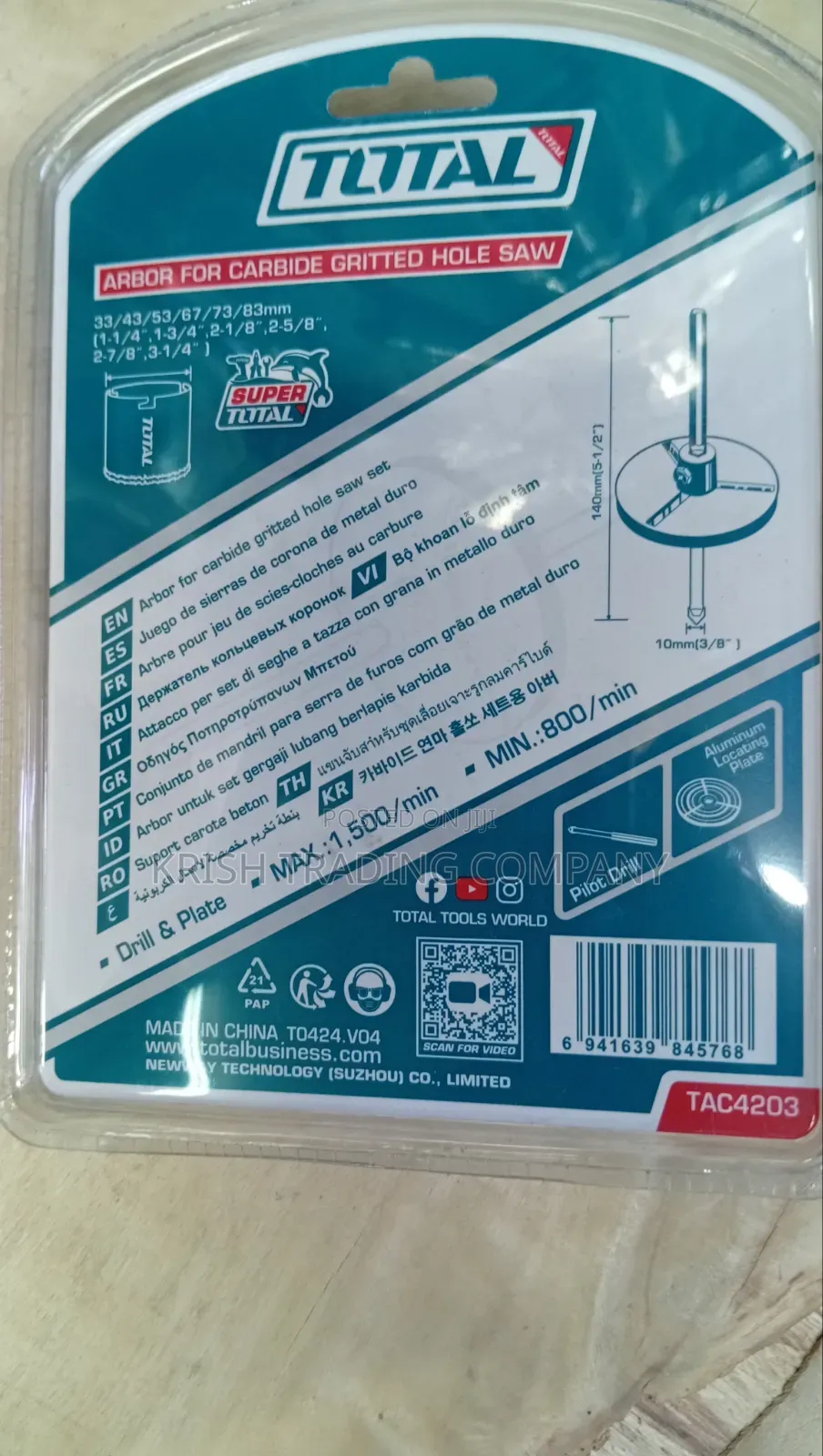 73mm Carbide Gritted Hole Saw Heavy Duty Cutting Tool