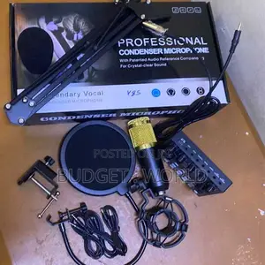 Real-Time Professional Design V8S + BM800 Condenser Mic Live Recording