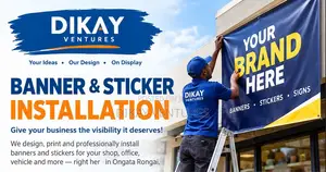 Banner Printing and Installation