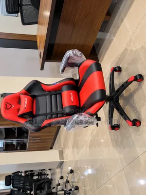 Red Black Gaming Chair With Headrest – Ergonomic Chair.