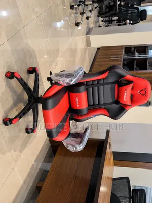 Red Black Gaming Chair With Headrest – Ergonomic Chair.