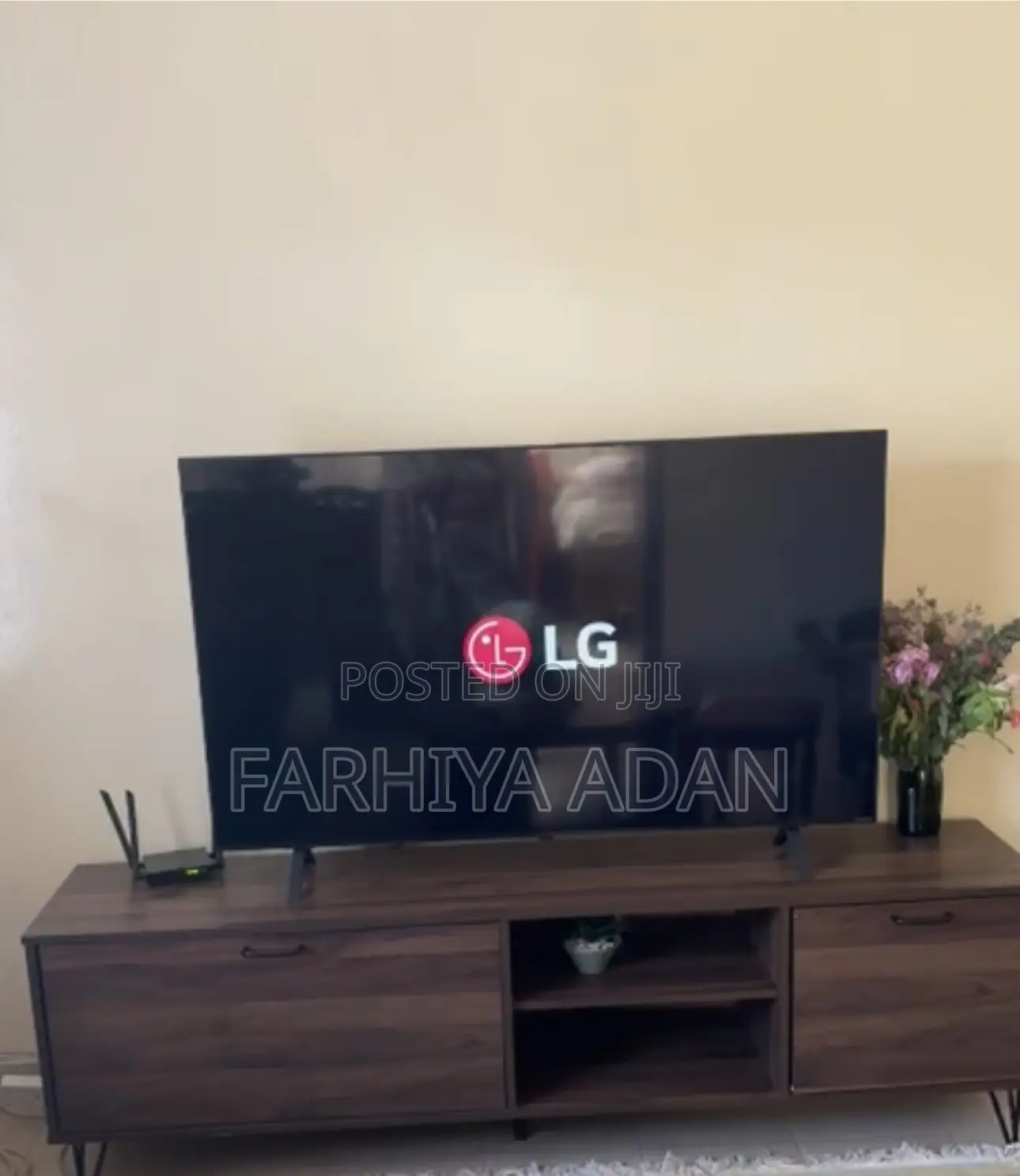 LG TV 55 Inch With TV Stand