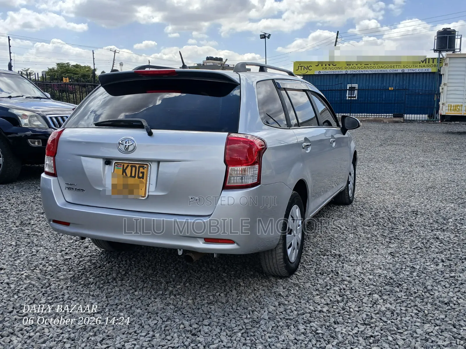 Toyota Corolla Fielder 2014 Gray