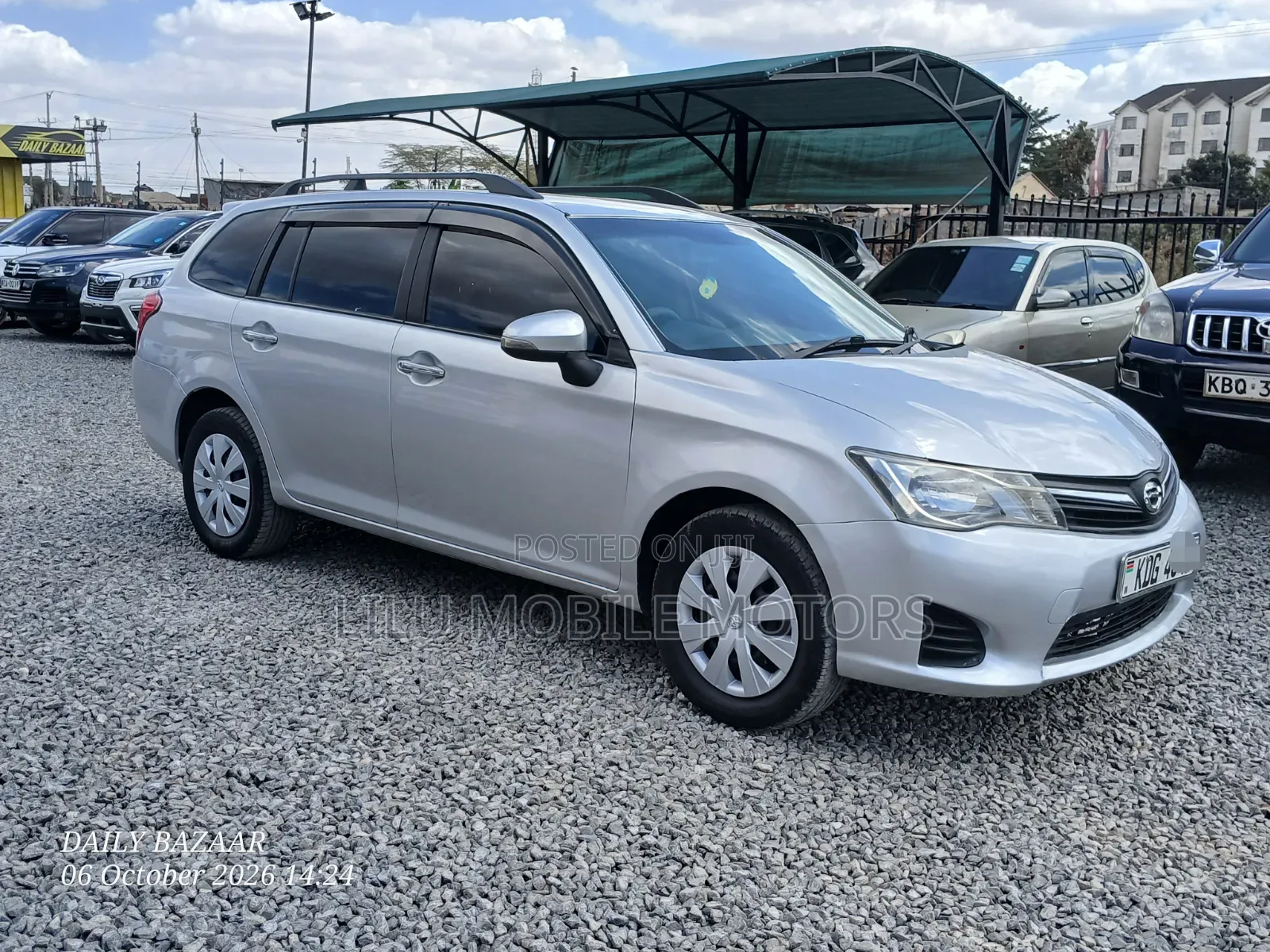 Toyota Corolla Fielder 2014 Gray