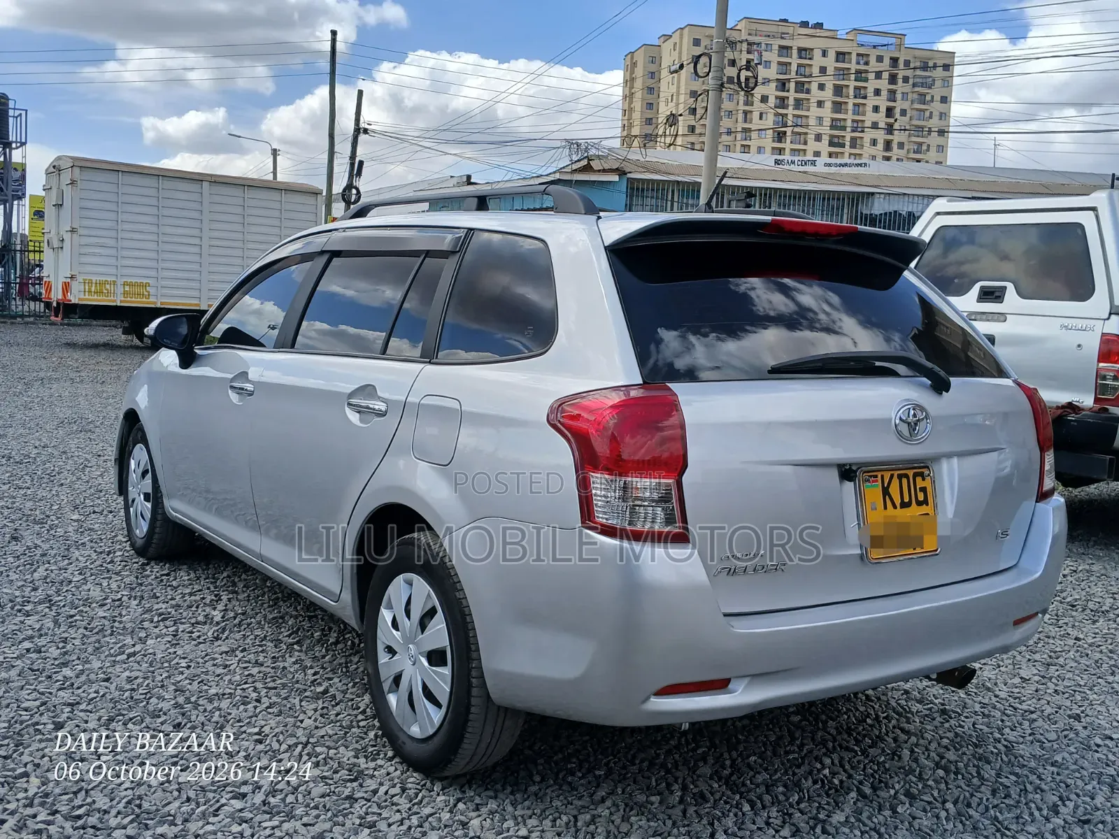 Toyota Corolla Fielder 2014 Gray