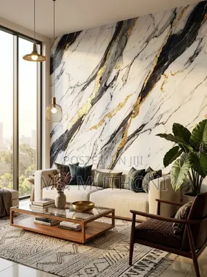 3 by 1 Meter Luxury Marble Wall Cladding