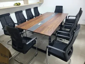 Modern 10 Seater Boardroom Conference Table & Chairs