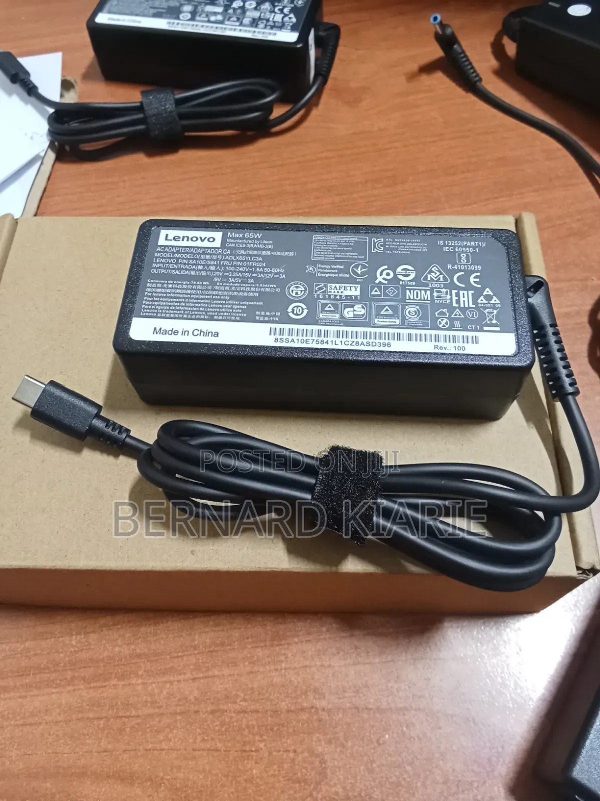 Original Lenovo Type C Charger