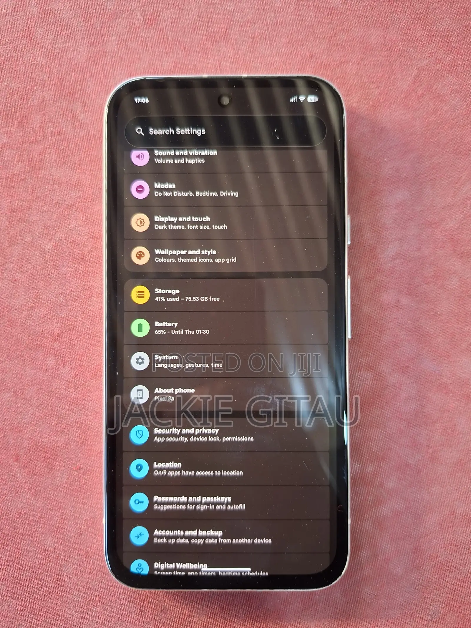 New Google Pixel 8a 128 GB White
