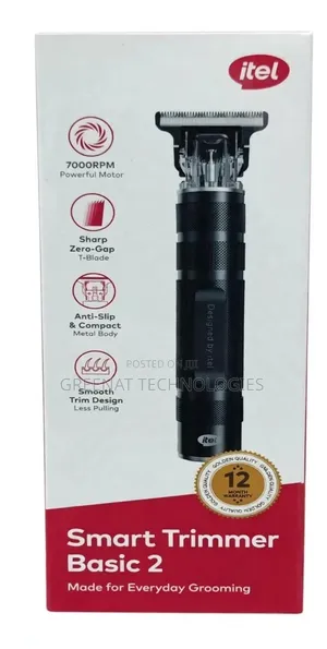 Itel Smart Trimmer Basic 2 7000RPM Zero-Gap T-Blade