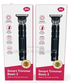 Itel Smart Trimmer Basic 2 (ITR-150) Cordless Grooming 7000 RPM Motor