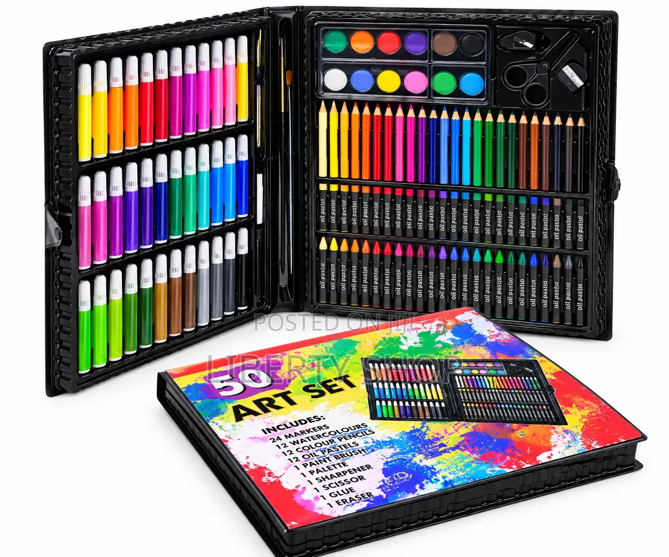 150 Pieces Kids Coloring Art Set