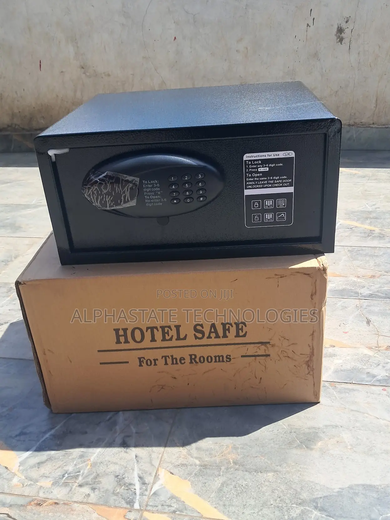 9KG Secure Money Safe With Digital Combination & Key