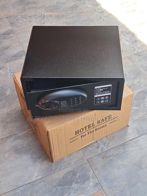 Secure Hotel Room Safe Digital Combination + Manual Key