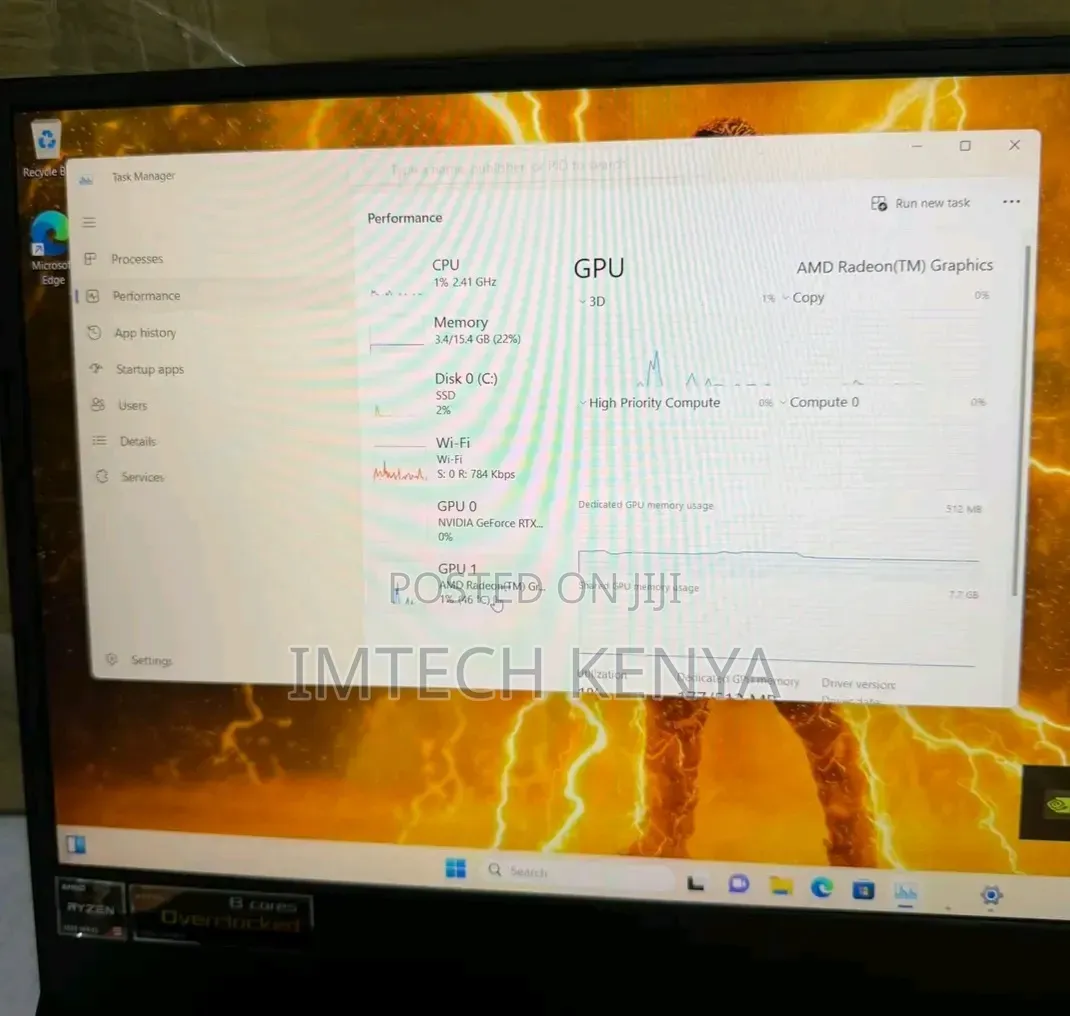 Laptop Asus ROG Zephyrus Duo 16 16GB AMD Ryzen 7 SSD 1T