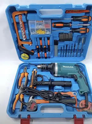 Electric Makita Corded Drill Set/ M