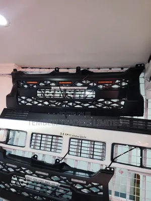 Toyota HiAce High Roof 9L Premium Front Grille Upgrades (With LEDs)
