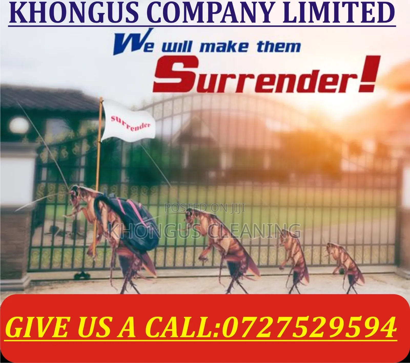 Fumigation Services Kisumu,Homabay