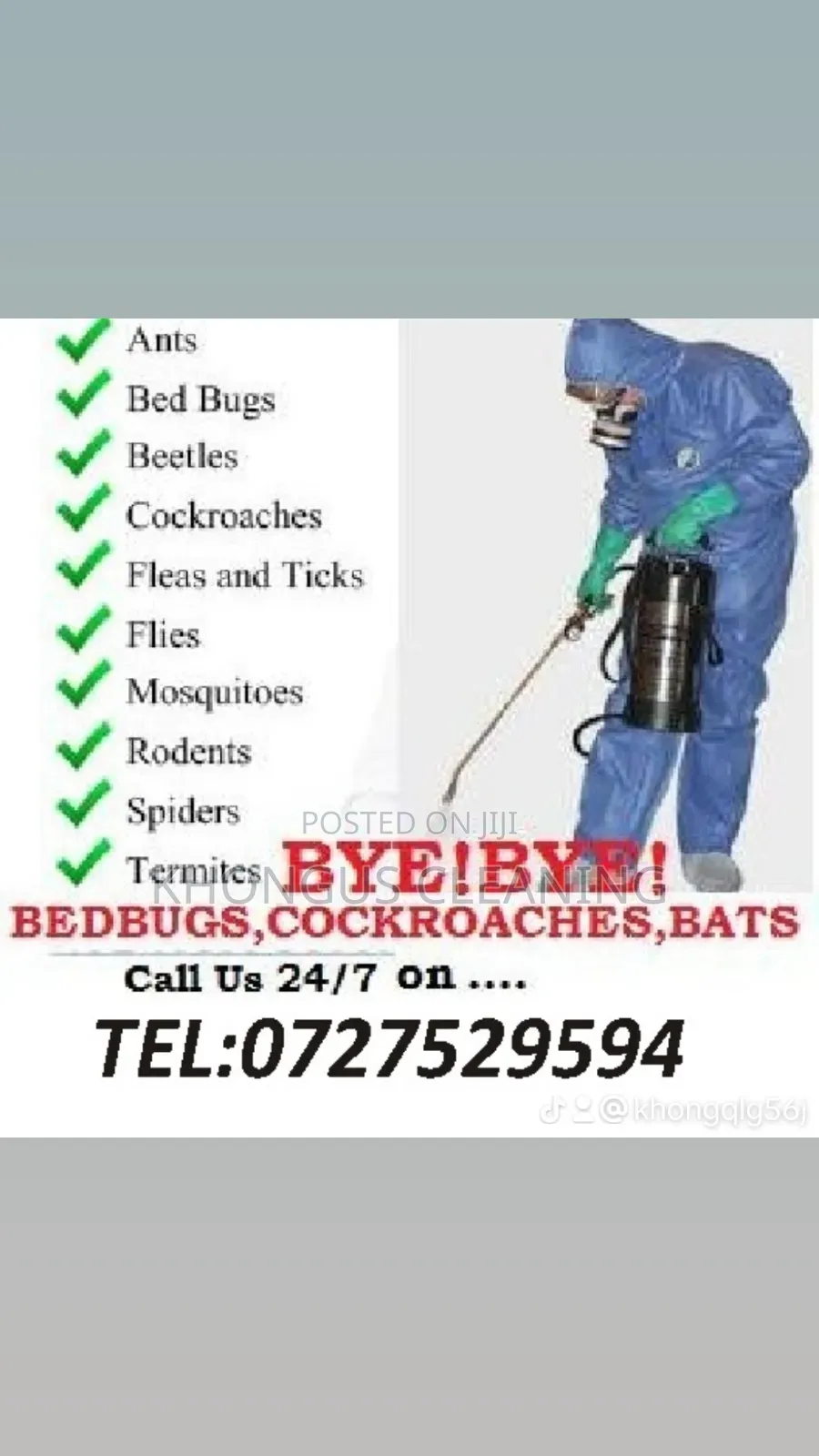 Fumigation Services Kisumu,Homabay
