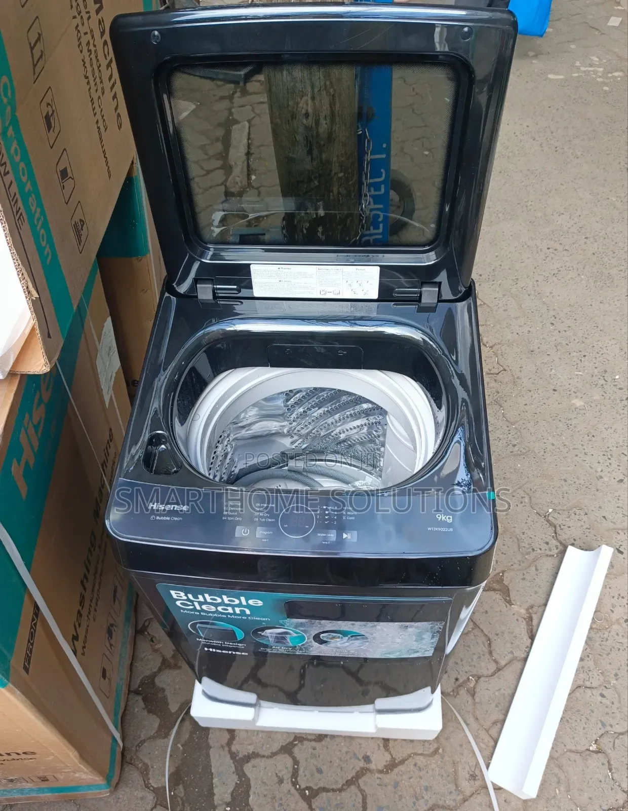 Hisense 9kgs Top Load Automatic Washing Machine