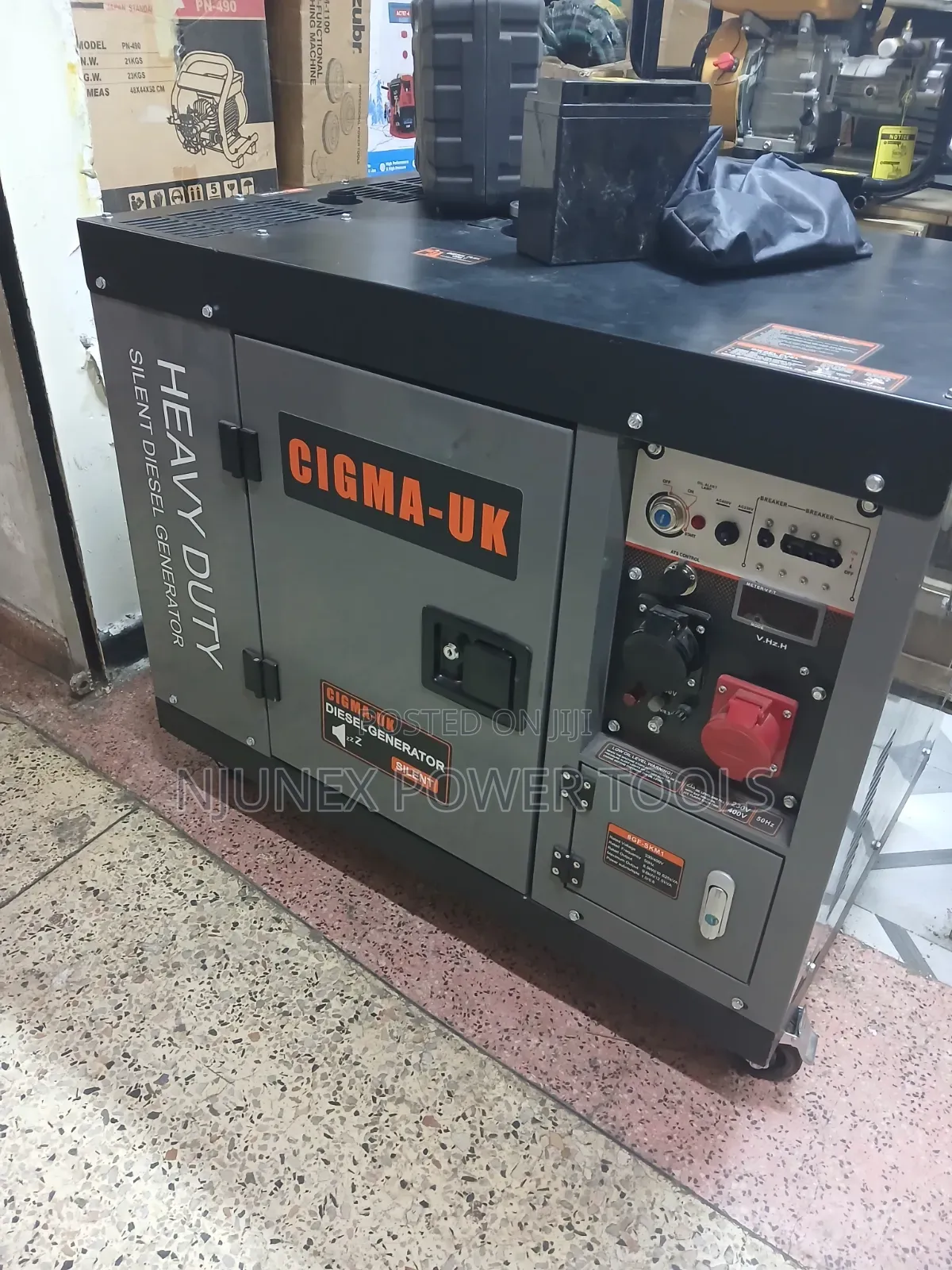 Cigma-Uk Heavy Duty Silent Diesel Generator