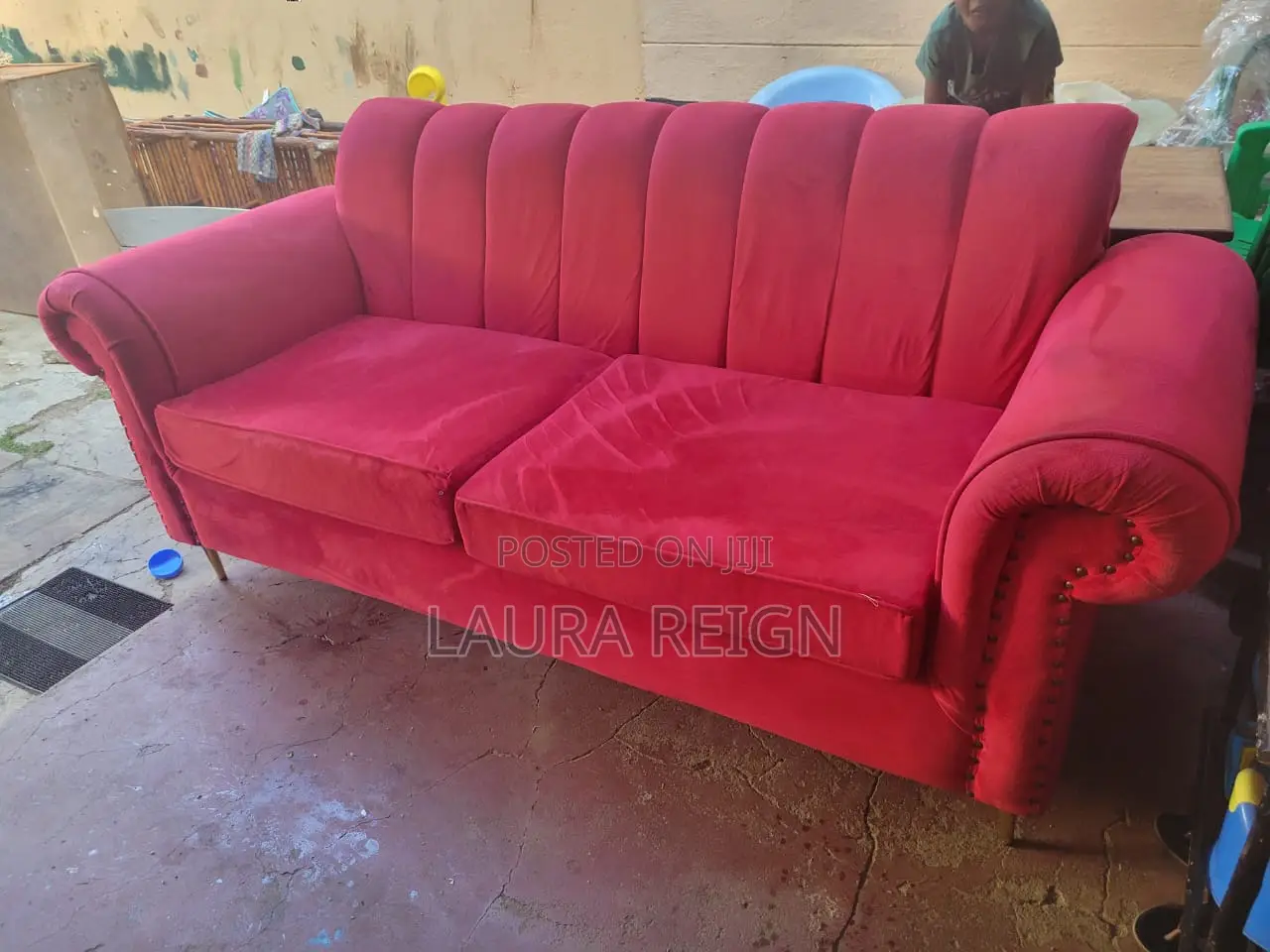 3seater Royal Red