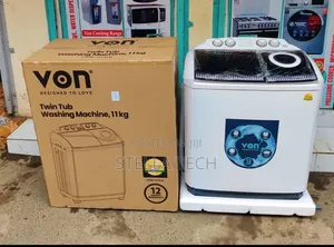 *Von 11Kg Washing Machine, Twin Tub
