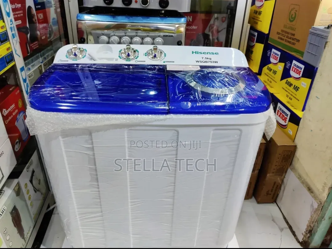 *Hisense Washing Machine 7.5Kg Twin Tub