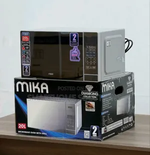 Mika 20l Silver Digital Microwave