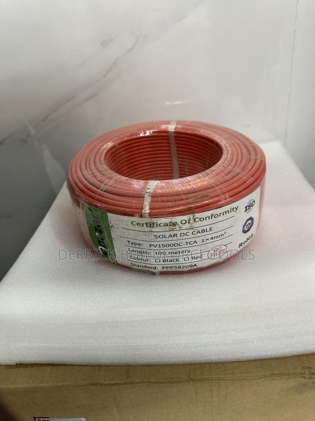 4mm Pv/Dc Solar Cable Roll/100m - main view