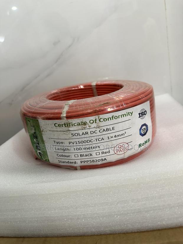 4mm Pv/Dc Solar Cable Roll/100m - thumbnail 2