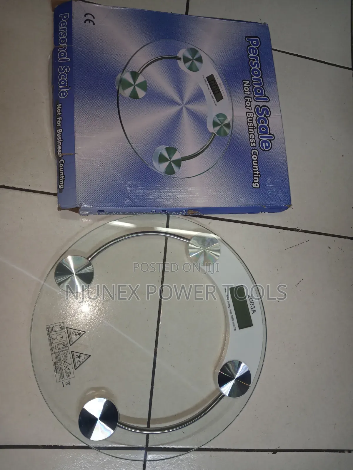 Glass Digital Personal Weighing Scale (Model 2003A)