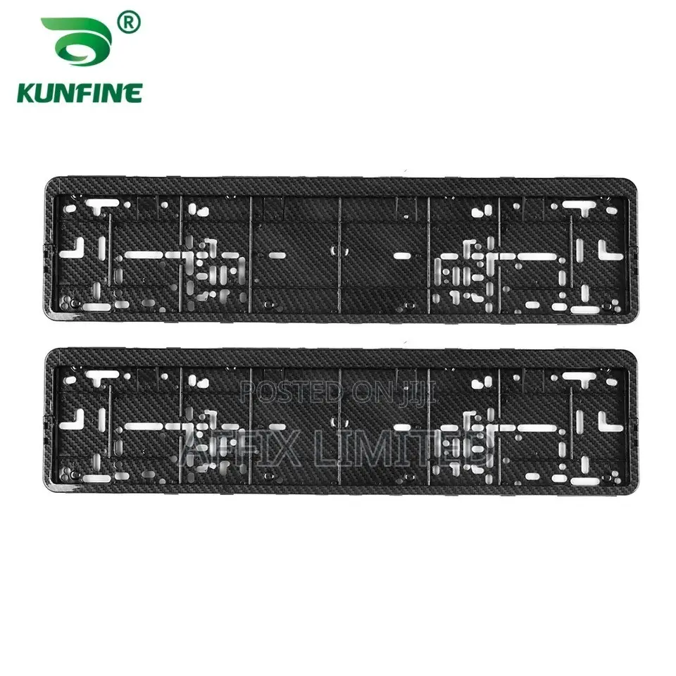 License Plate Holders Set