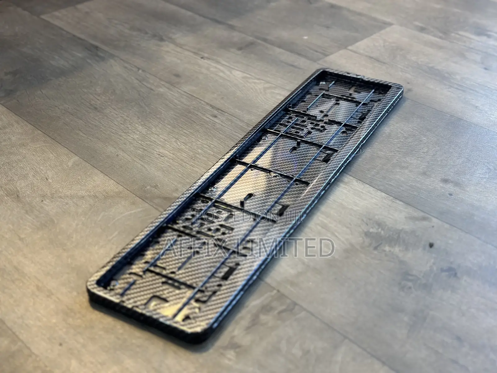 License Plate Holders Set