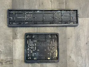 License Plate Holders Set