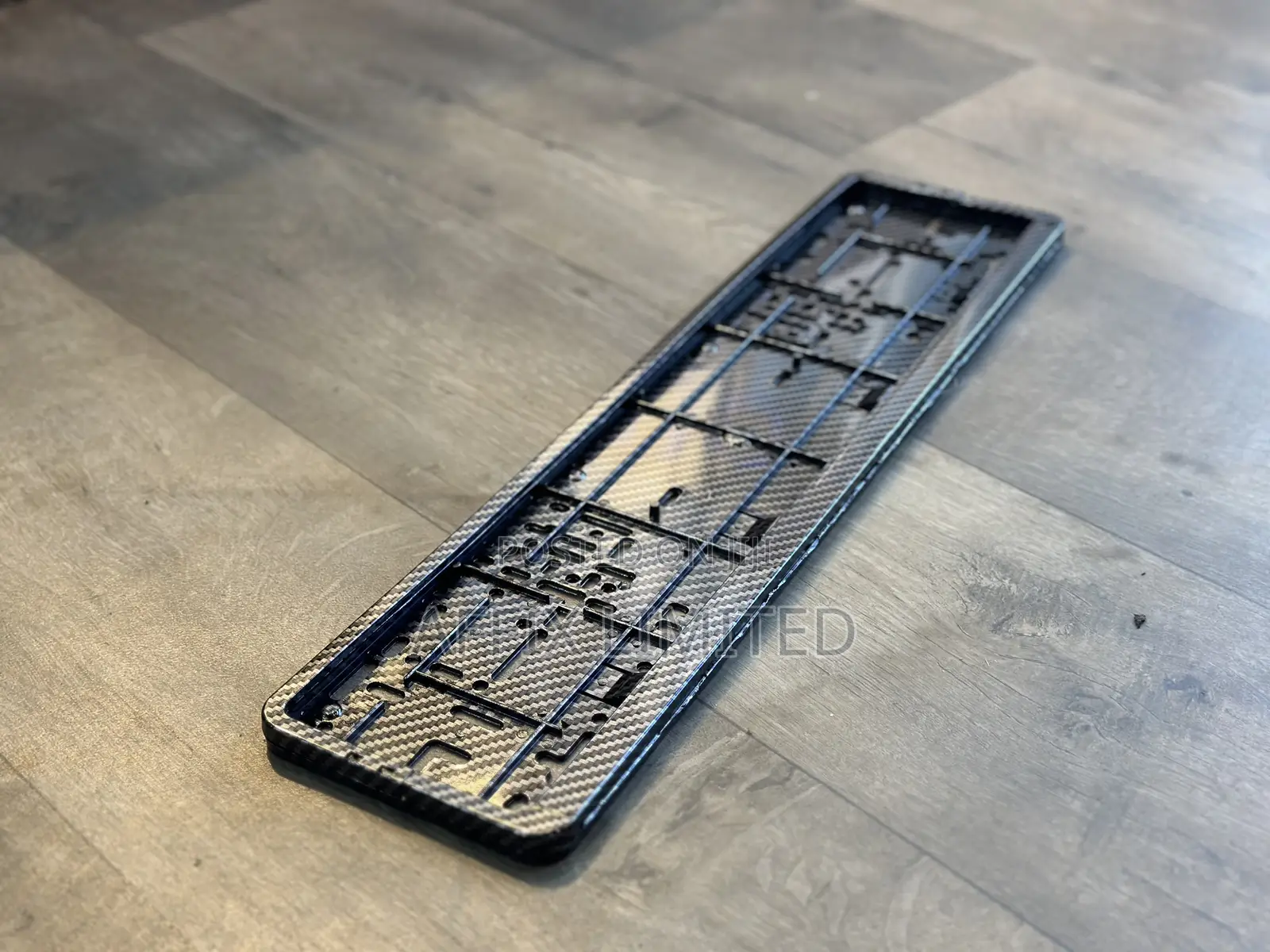 License Plate Holders Set