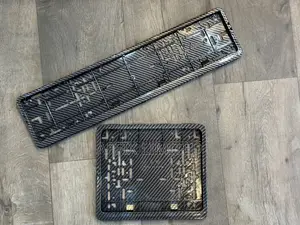 License Plate Holders Set
