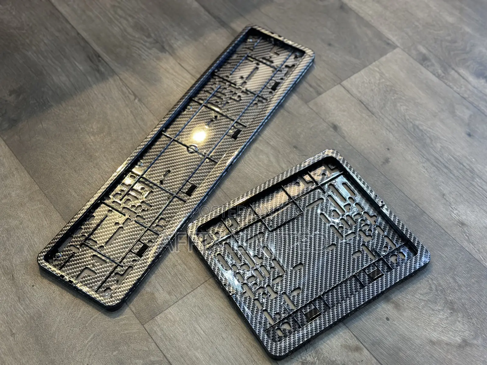 License Plate Holders Set