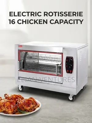 Commercial Electric Rotisserie 16 Chicken