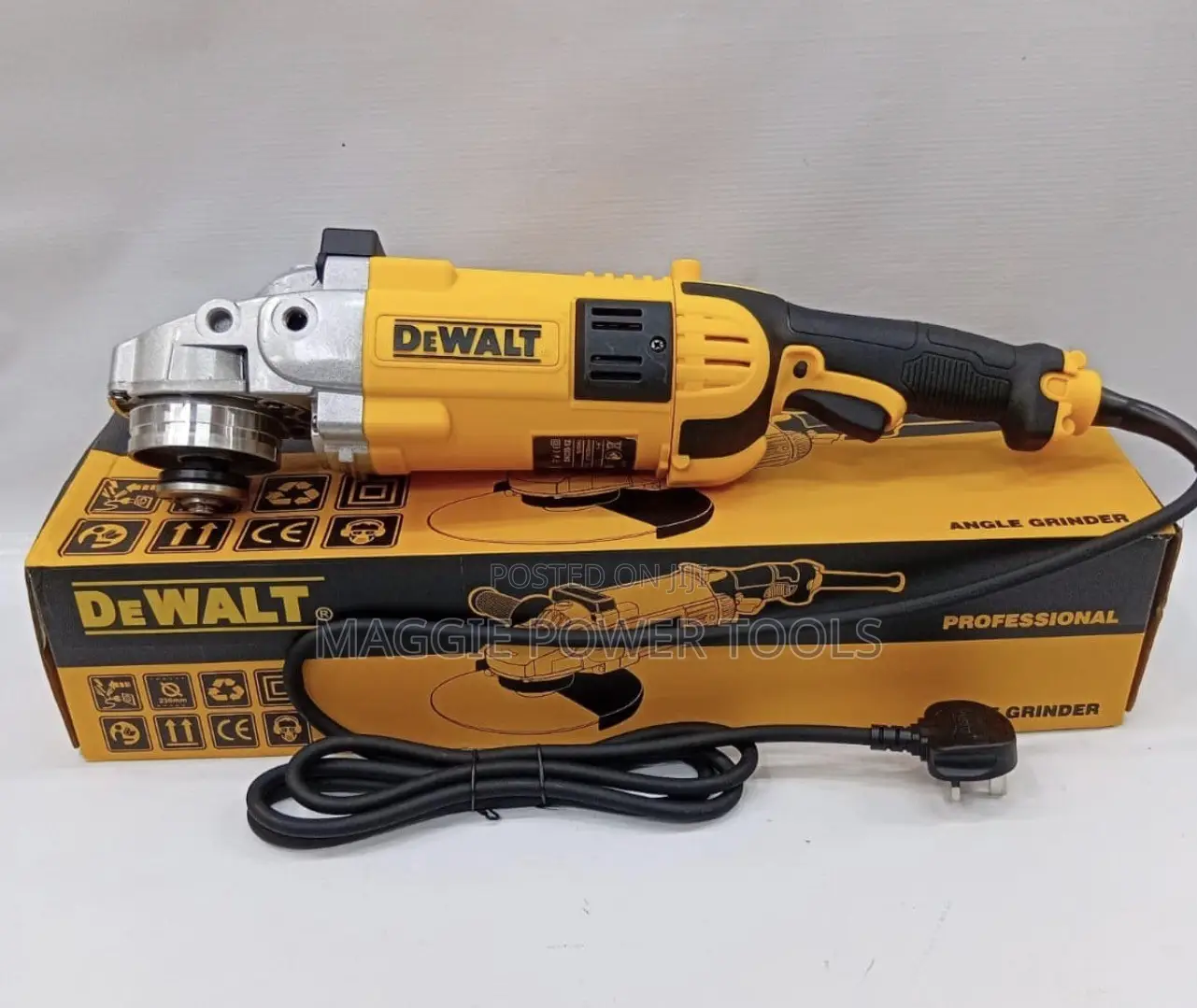 Dewalt Angle Grinder 9” / Electric 2600w Dewalt Angle Grinder 9”