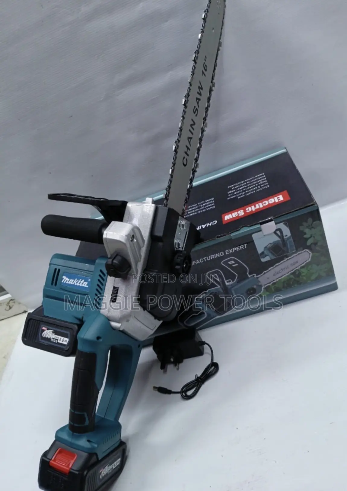 Makita Cordless Chainsaw Machine 12”/New Chainsaw Machine Rechargeable