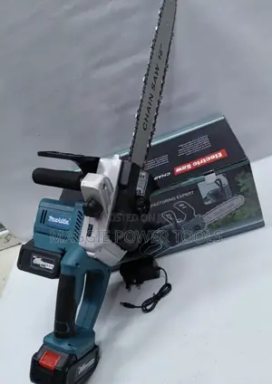 Makita Cordless Chainsaw Machine 12”/New Chainsaw Machine Rechargeable