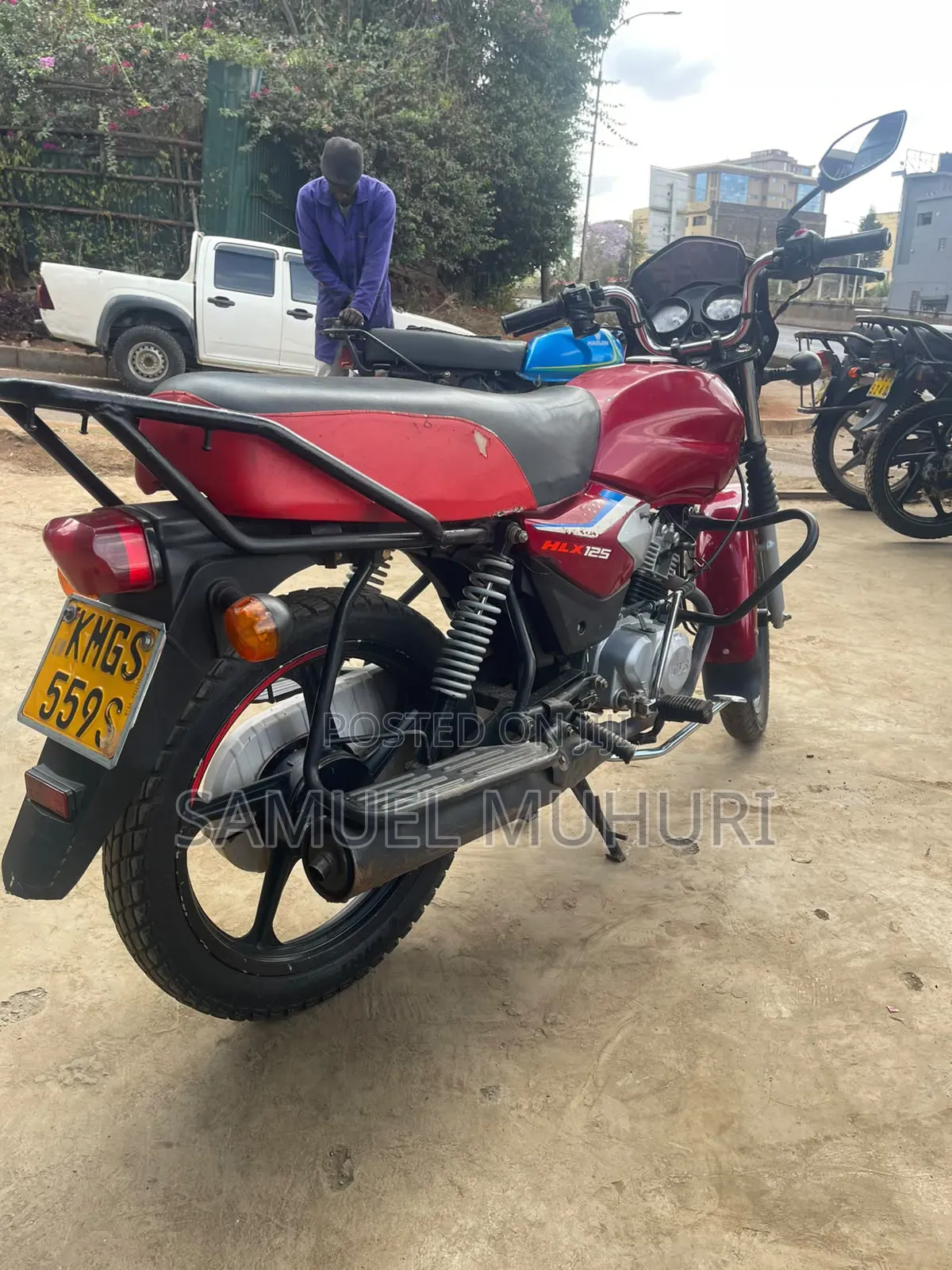 Bajaj Boxer 125 2025 Red