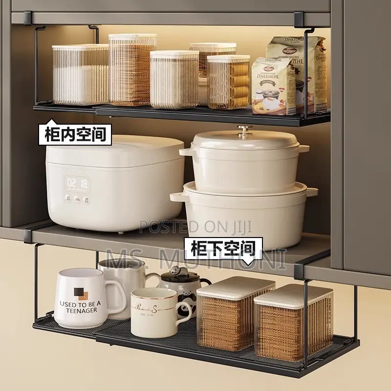 s.steel Extendable Under the Shelf Organizer*