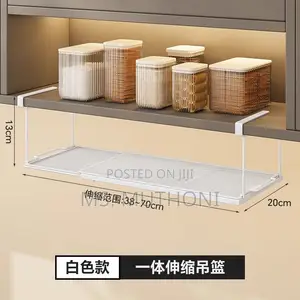 s.steel Extendable Under the Shelf Organizer*