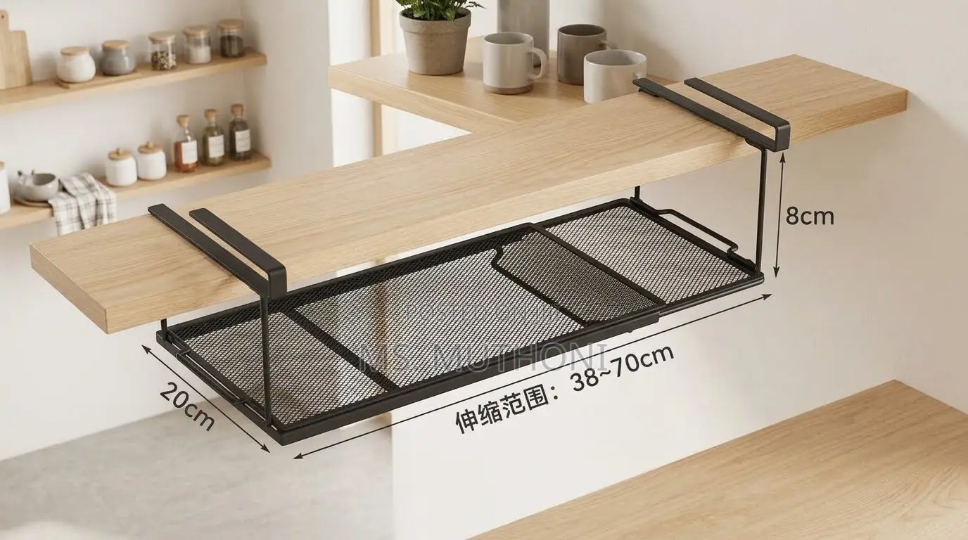 s.steel Extendable Under the Shelf Organizer*
