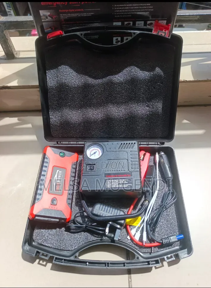 Powerful Car Jump Starter – Battery Starting Pack