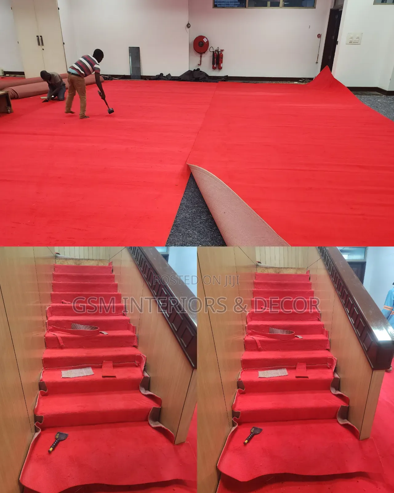 Wall to Wall Office Carpets and Church Carpets Non Washable Quality